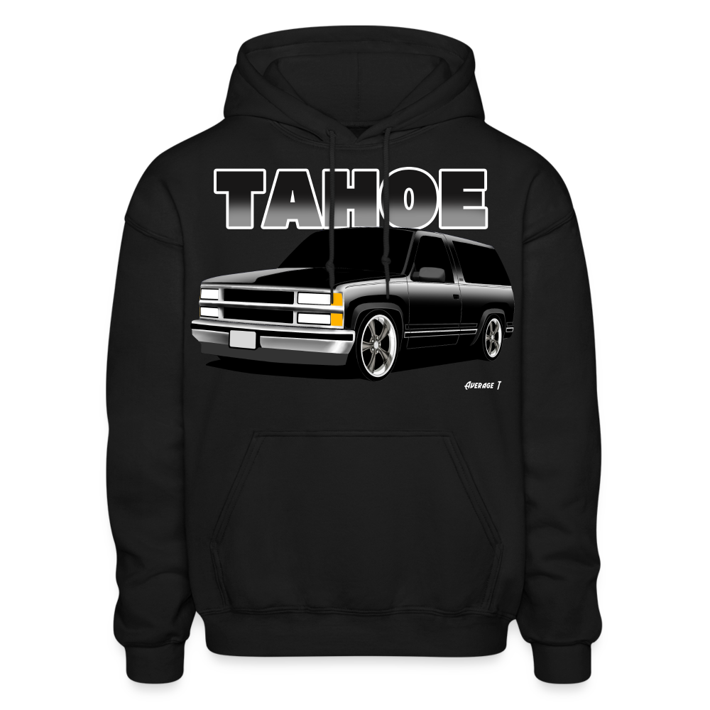 Two Door Tahoe Dropped Hoodie - black