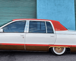 1996 Cadillac Fleetwood lowrider on 13s
