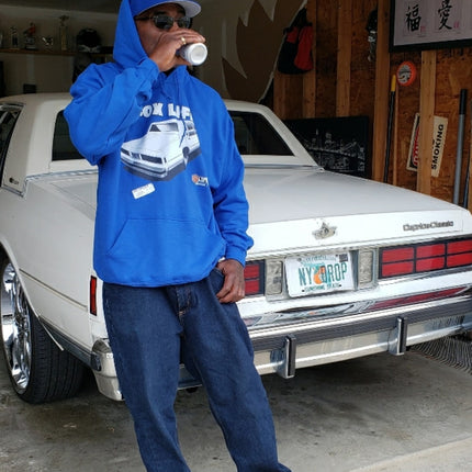 Box Chevy Life White LS Brougham Hoodie
