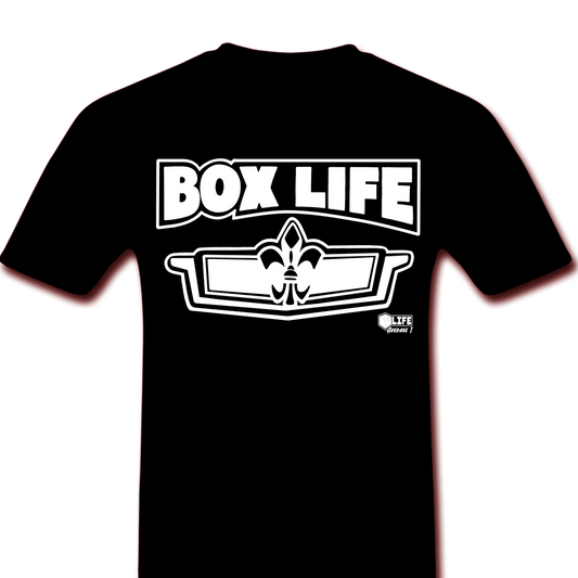 Box Life White Emblem T-shirt
