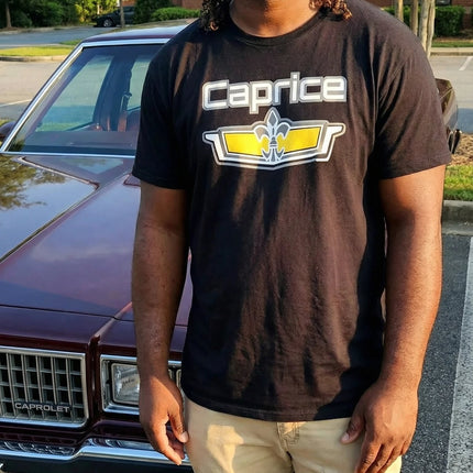 Caprice Classic Emblem T-Shirt, Box Chevy, Donk