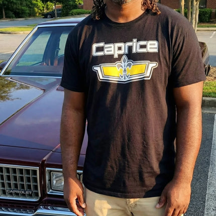 Caprice Classic Emblem T-Shirt, Box Chevy, Donk