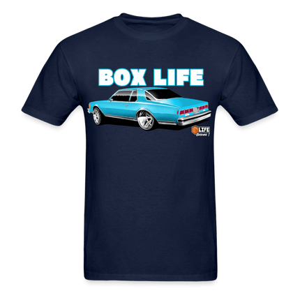 79 Blue Landau Box Chevy Life T-Shirt - AverageTApparel-