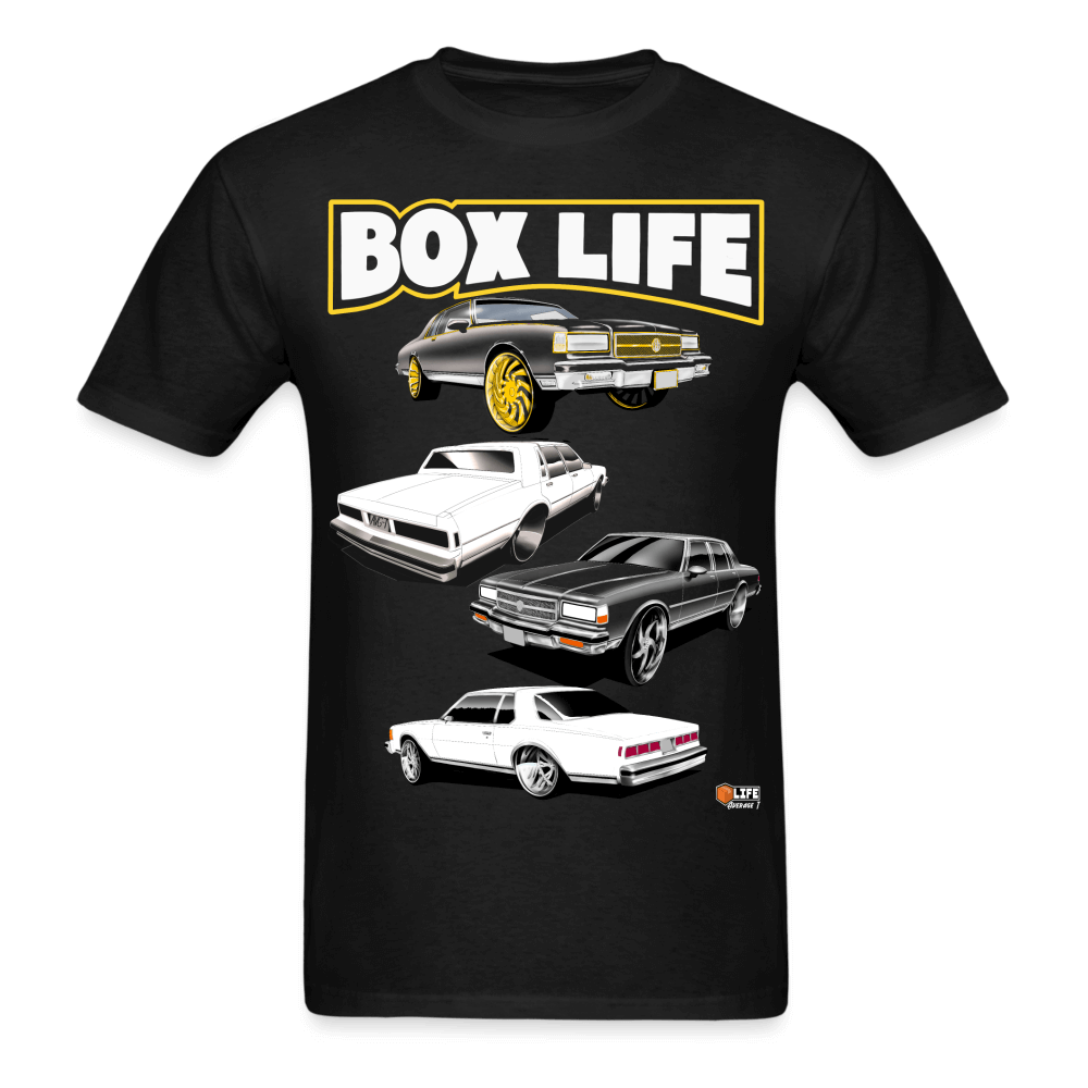 Box Chevy Life Multi T-Shirt - black