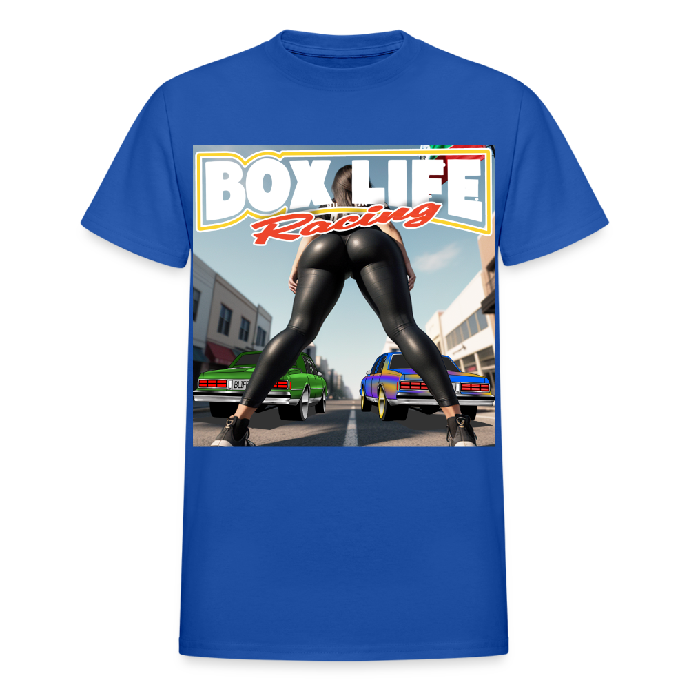 Box Chevy Caprice Life Racing T-Shirt - royal blue