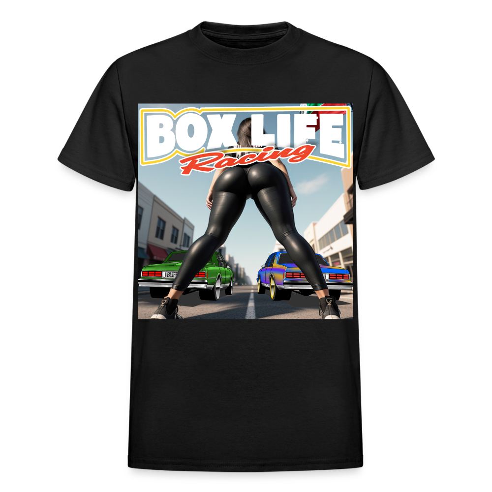 Box Chevy Caprice Life Racing T-Shirt - black