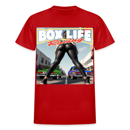 Box Chevy Caprice Life Racing T-Shirt - red