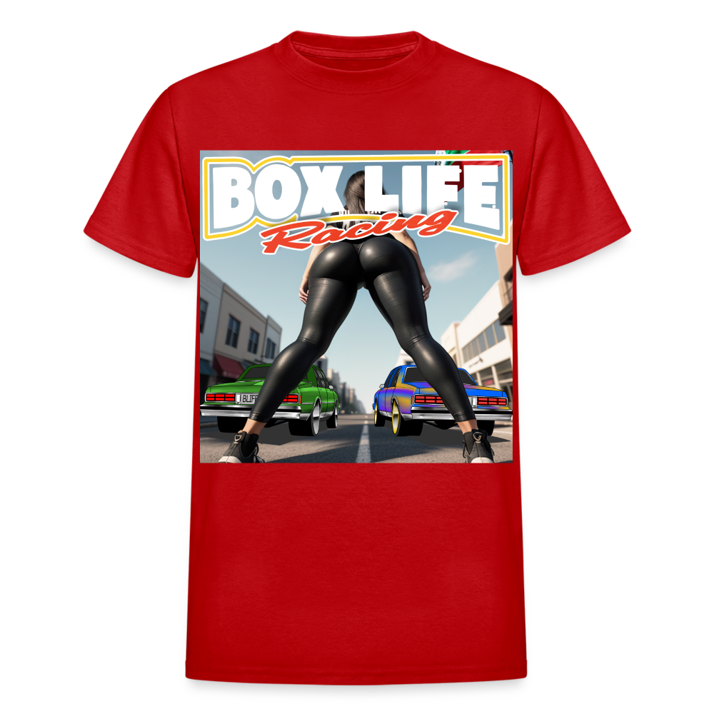 Box Chevy Caprice Life Racing T-Shirt - red