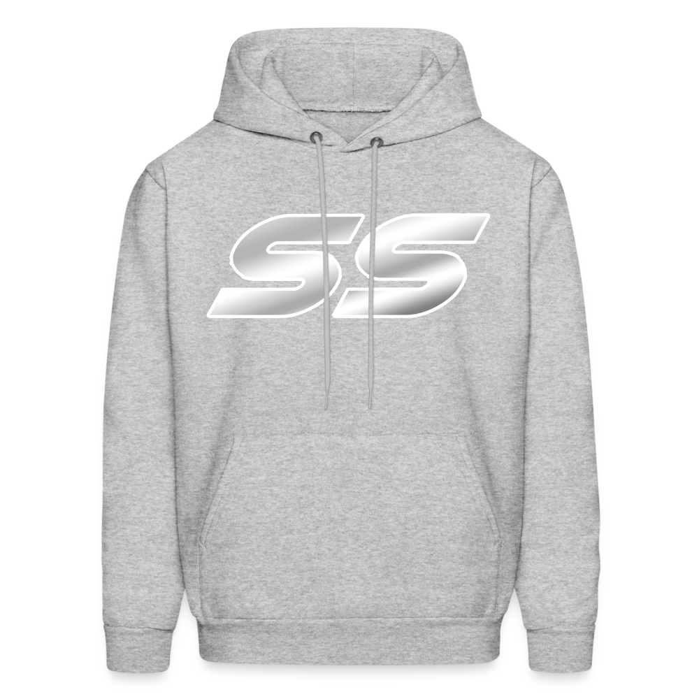 Monte Carlo SS Letter Hoodie - heather gray