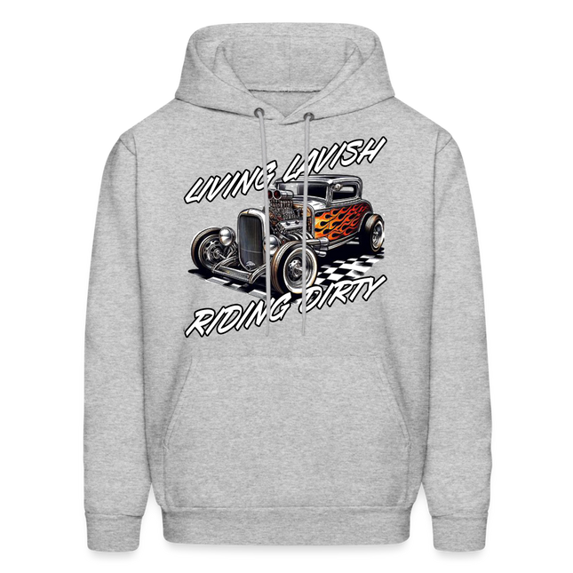 Living Lavish Hoodie - heather gray