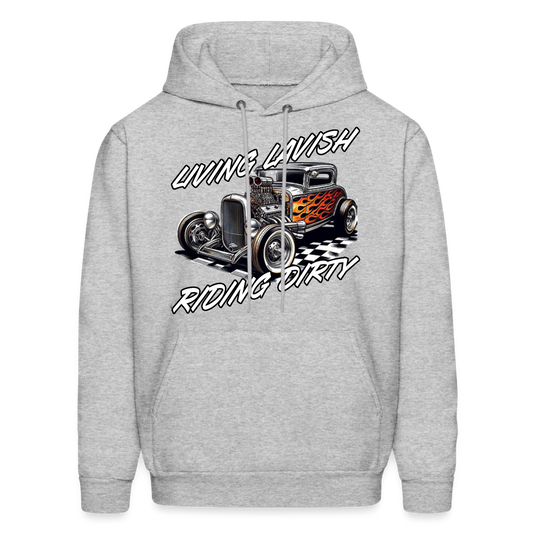 Living Lavish Hoodie - heather gray