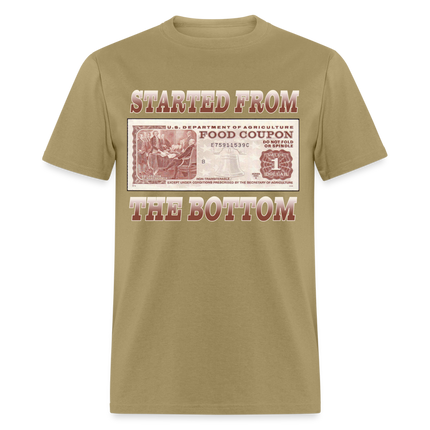 Started From The Bottom T-Shirt - khaki