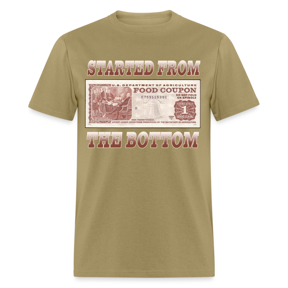 Started From The Bottom T-Shirt - khaki