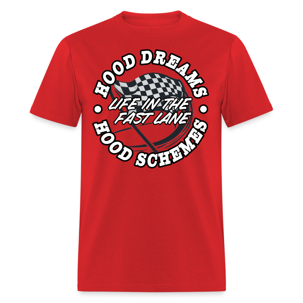Hood Dreams T-Shirt - red