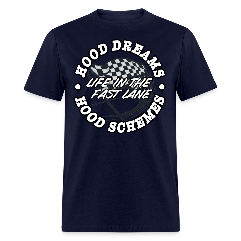 Hood Dreams T-Shirt - navy