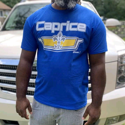 Caprice Emblem T-Shirt, Box Chevy, Chevy, chevrolet, caprice, shirt,tshirt,donk - AverageTApparel-