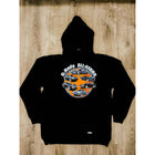 A Hoodie featuring an Oldsmobile Cutlass Supreme, El Camino, Monte Carlo SS, Pontiac Grand Prix, Chevy Malibu, and a Buick Regal. All cars are on 24-inch wheels.