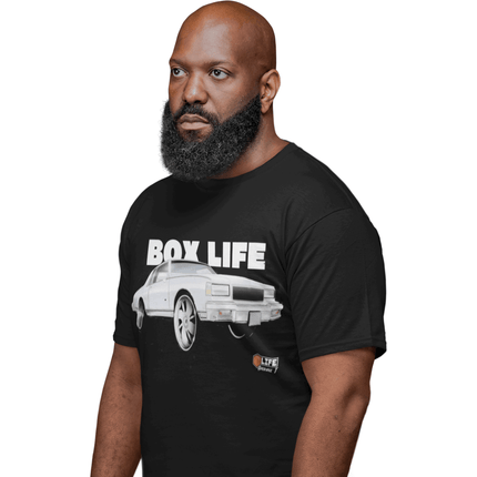 Box Chevy Life Landau White T-Shirt, Box Chevy, Chevy, chevrolet, caprice, shirt, tshirt, - AverageTApparel-