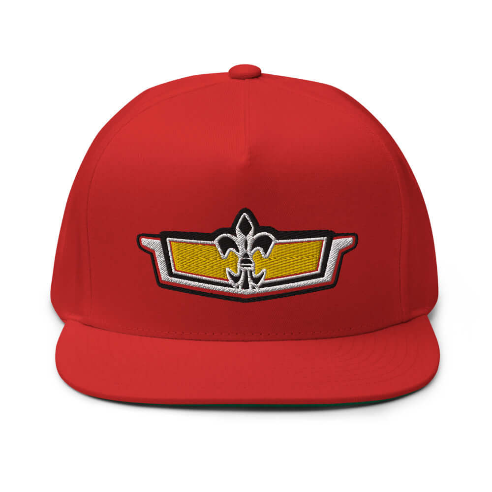 Caprice Logo Flat Bill Hat - AverageTApparel-