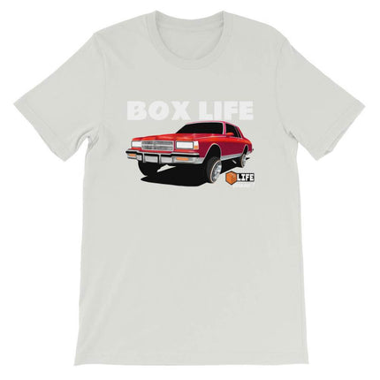 Box Chevy Life Lowrider Short-Sleeve caprice T-Shirt - AverageTApparel-