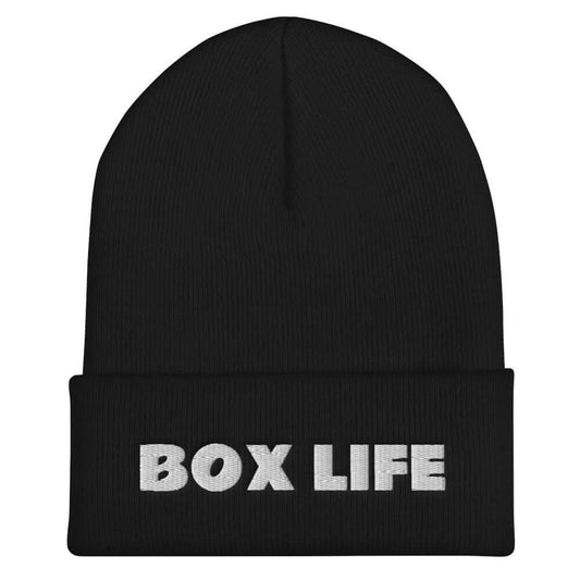 Box Chevy Life caprice Cuffed Beanie - AverageTApparel-