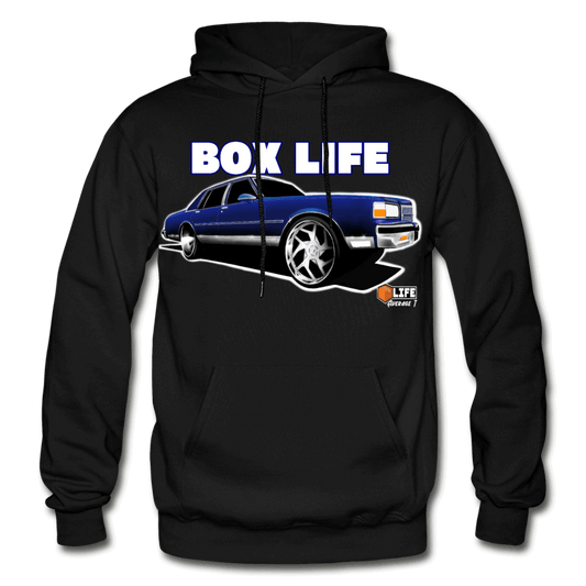 Box Chevy Life Brougham Full Head caprice Hoodie - AverageTApparel-