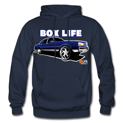 Box Chevy Life Brougham Full Head caprice Hoodie - AverageTApparel-