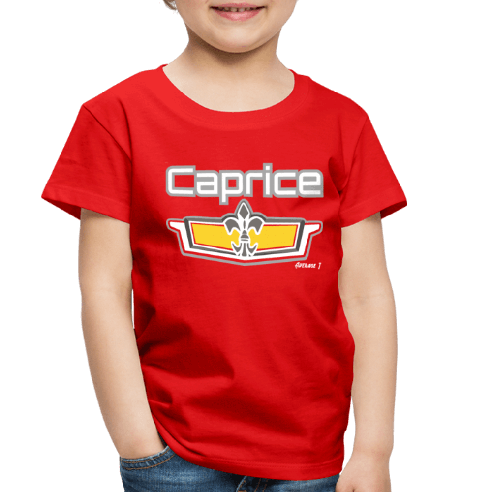 Caprice Emblem Toddler T-Shirt 2T- 4T - AverageTApparel-