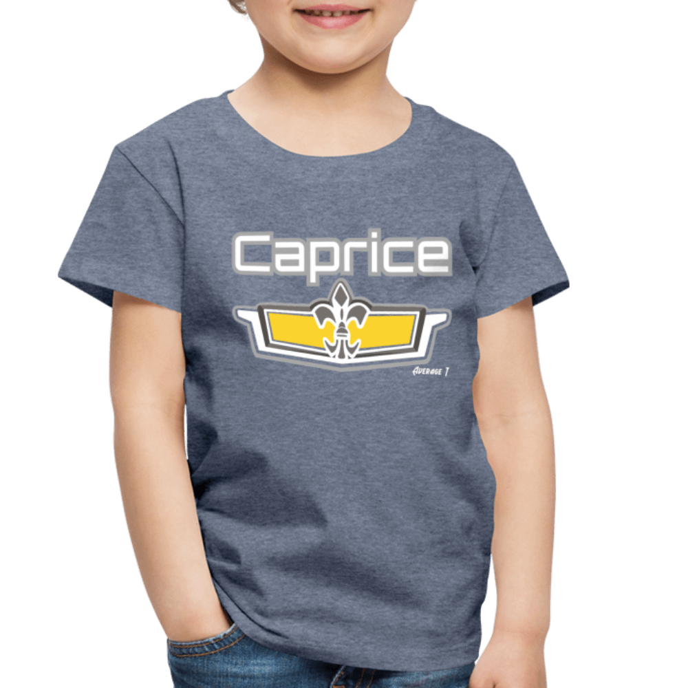 Caprice Emblem Toddler T-Shirt 2T- 4T - AverageTApparel-