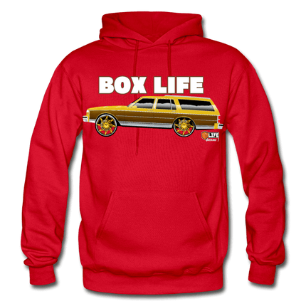 Box Chevy Life Longroof Station Wagon caprice Hoodie - AverageTApparel-