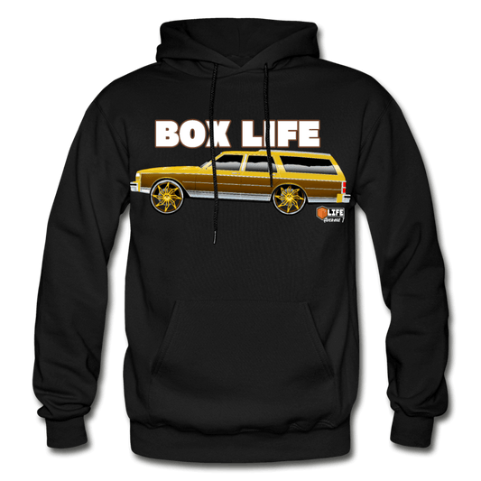 Box Chevy Life Longroof Station Wagon caprice Hoodie - AverageTApparel-