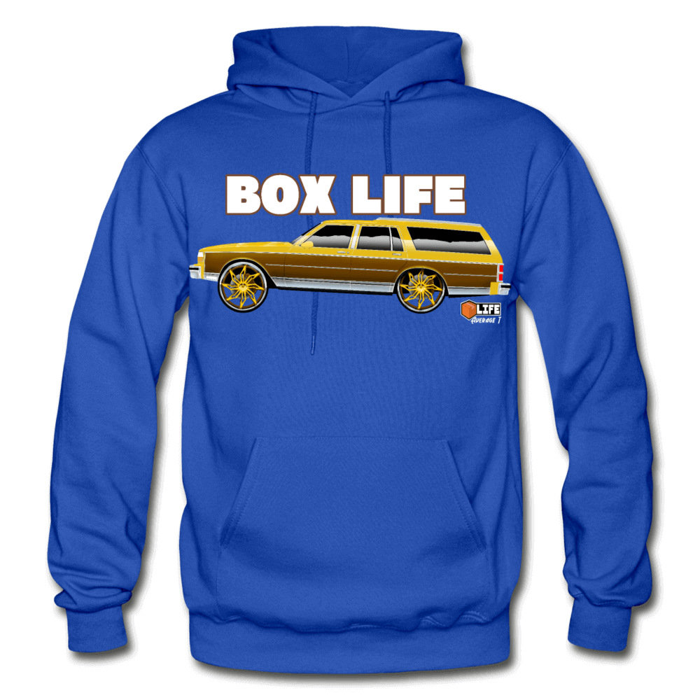Box Chevy Life Longroof Station Wagon caprice Hoodie - AverageTApparel-
