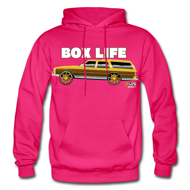 Box Chevy Life Longroof Station Wagon caprice Hoodie - AverageTApparel-