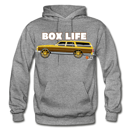 Box Chevy Life Longroof Station Wagon caprice Hoodie - AverageTApparel-