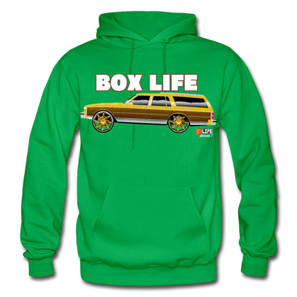 Box Chevy Life Longroof Station Wagon caprice Hoodie - AverageTApparel-