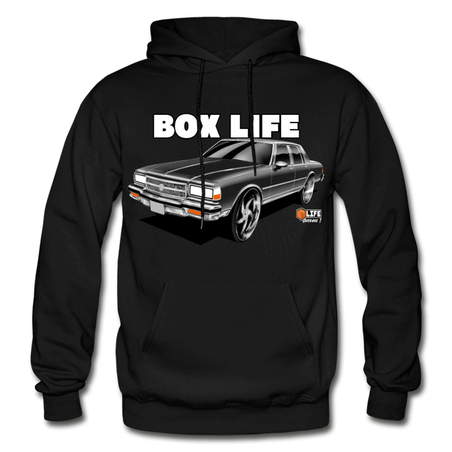 Box chevy Life Baldhead caprice Hoodie - AverageTApparel-