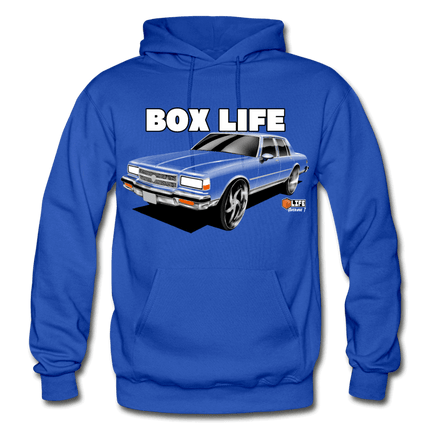 Box chevy Life Baldhead caprice Hoodie - AverageTApparel-