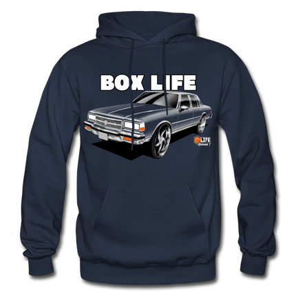 Box chevy Life Baldhead caprice Hoodie - AverageTApparel-