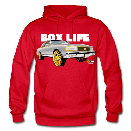 Box chevy Life Grey Landau caprice Hoodie - AverageTApparel-