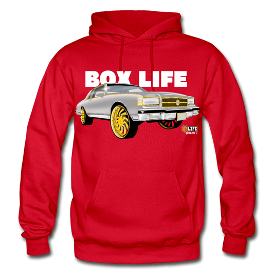 Box chevy Life Grey Landau caprice Hoodie - AverageTApparel-