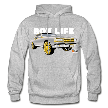 Box chevy Life Grey Landau caprice Hoodie - AverageTApparel-