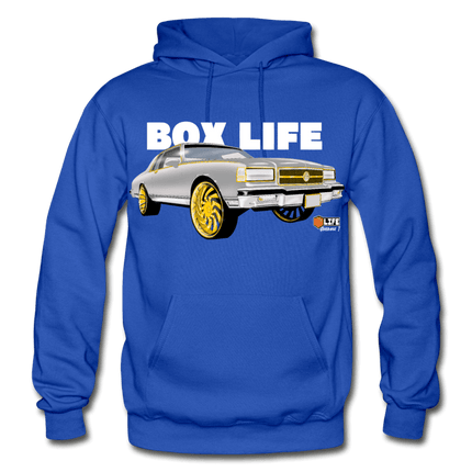 Box chevy Life Grey Landau caprice Hoodie - AverageTApparel-