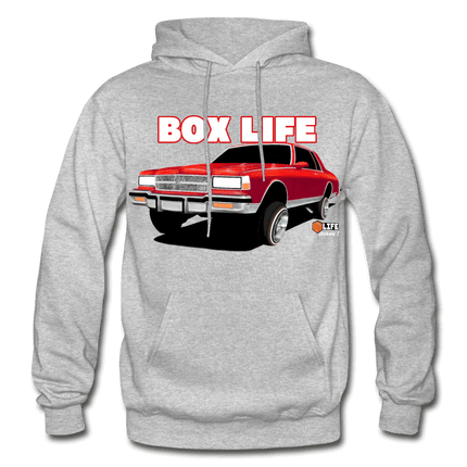 Box Chevy Life Lowrider Landau caprice Hoodie - AverageTApparel-