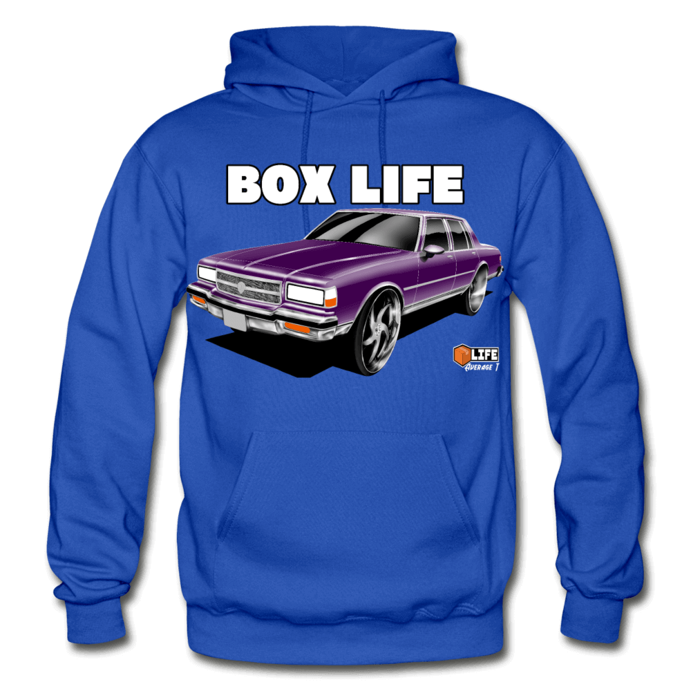 Box Chevy Life Purple Baldhead  Hoodie - royal blue