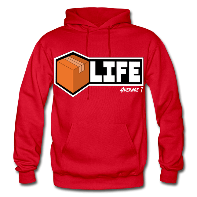 Box Life Emblem Hoodie - AverageTApparel-
