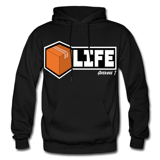 Box Life Emblem Hoodie - AverageTApparel-