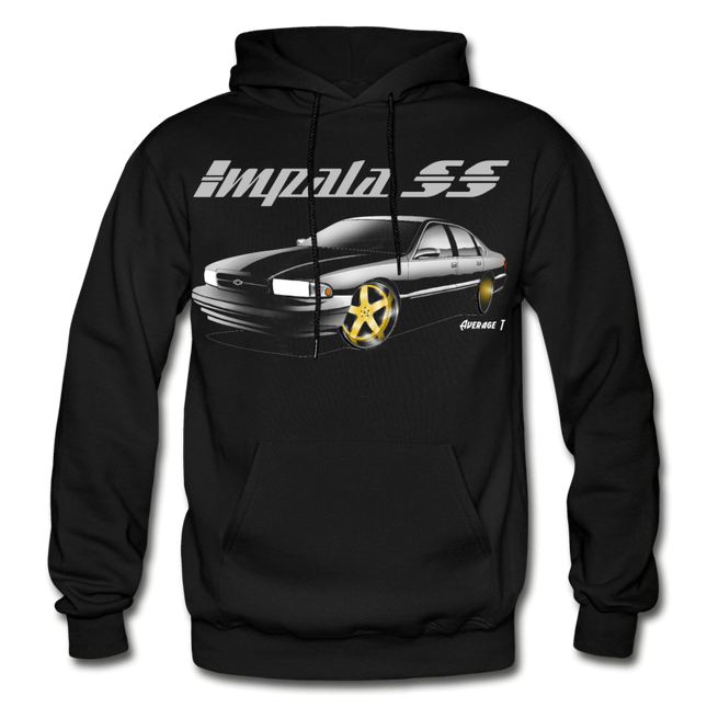 Impala SS Gold Letter Hoodie - AverageTApparel-