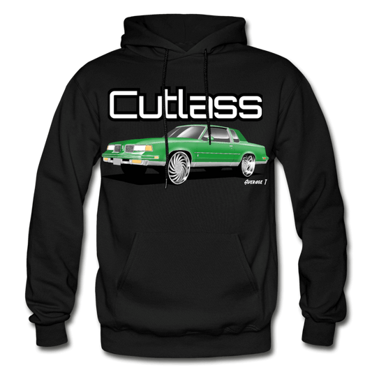 Green Cutlass Hoodie - AverageTApparel-