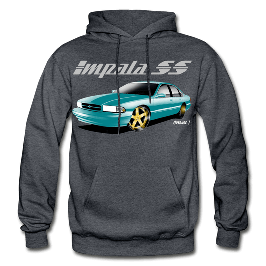 Impala SS Green Gold Wheel Hoodie - AverageTApparel-