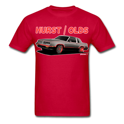 HURST / OLDS T-Shirt Oldsmobile 442 tshirt, t shirt - AverageTApparel-